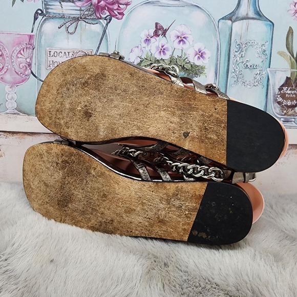 Camilla Skovgaard metal chain wrap around sandals - Picture 13 of 15
